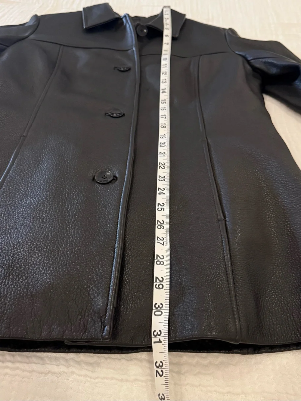 VINTAGE Wilsons Leather Pelle Studio Black Zip Jacket Thinsulate Lined Size Med